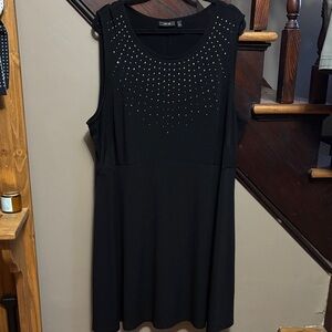 Apt. 9 Black Studded Mini Dress